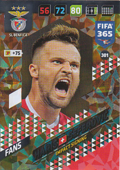 Haris Seferovic SL Benfica 2018 FIFA 365 Impact Signing #301